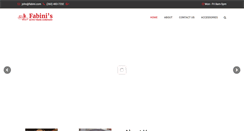Desktop Screenshot of fabini.com